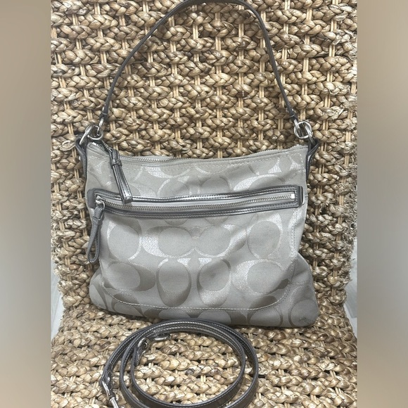 Coach Handbags - Coach Signature Shoulder/Crossbody Bag